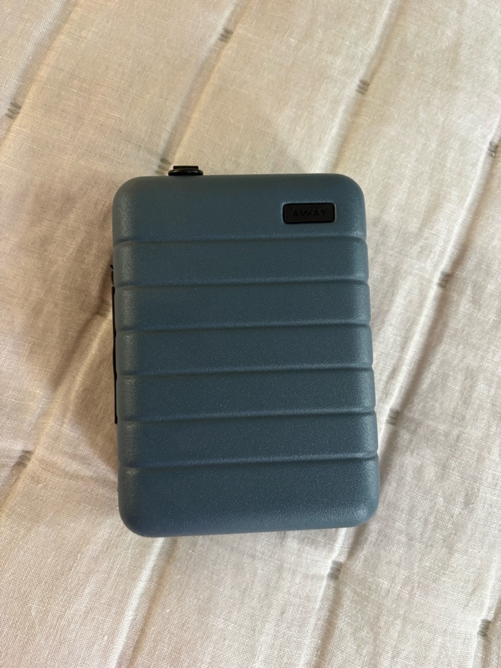 Away Hard-Shell Tech Organizer in Slate Blue-Gray